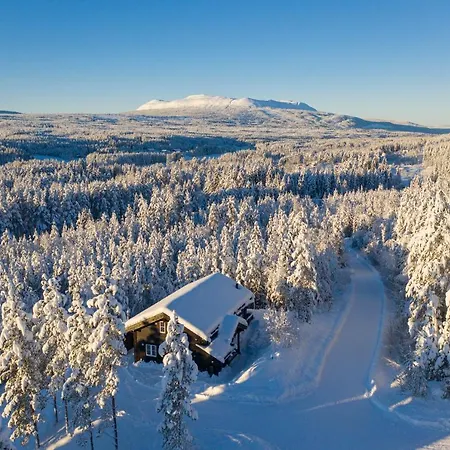 Idyllic New Cabin With Great Views And Fantastic Location In Trysil Feriehus