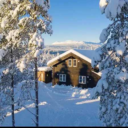 Feriehus Idyllic New Cabin With Great Views And Fantastic Location In Trysil Nybergsund