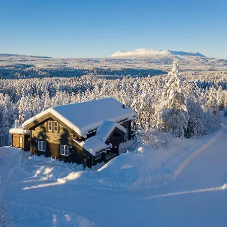 Feriehus Idyllic New Cabin With Great Views And Fantastic Location In Trysil Nybergsund